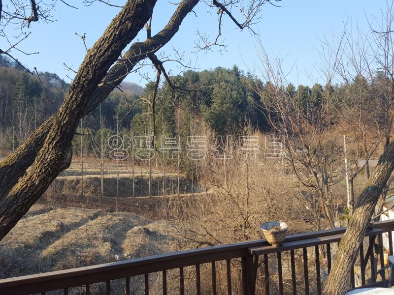 나즈막한 평지에 전망이 탁트인 계곡접한 전원주택입니다._10