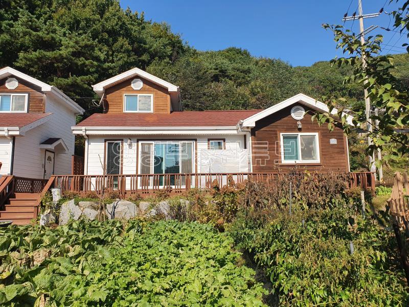 2차선에서 접근성좋고 산밑의 아담한 전원주택입니다._2