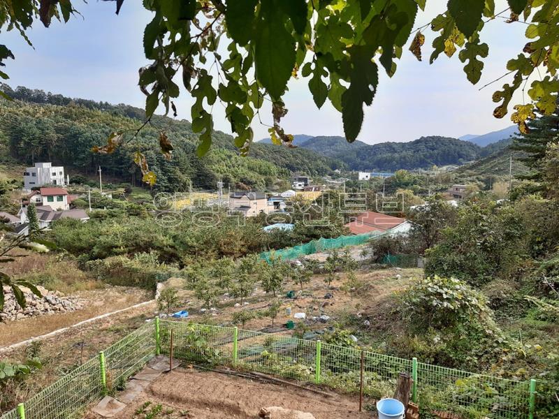 산밑 한적한 곳으로 아신리 땅 넓은  전원주택_10