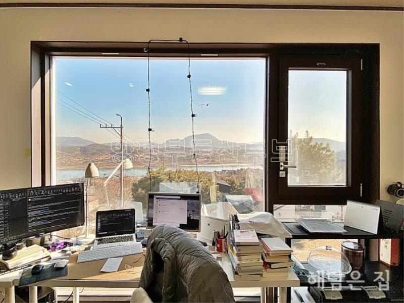 남한강조망되는 철근콘크리트 건축주택! 단지형에 지열보일러로 단열효과 끝내주며 강상면생활권_2