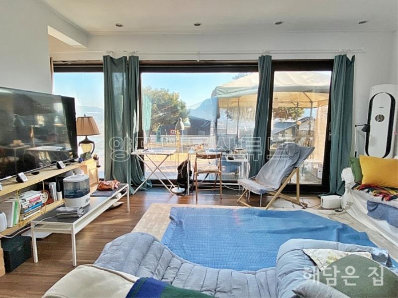 남한강조망되는 철근콘크리트 건축주택! 단지형에 지열보일러로 단열효과 끝내주며 강상면생활권_14