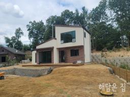 넓은 부지의 남향 신축 전원주택!