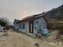 남향으로 조망권 있는 2차도로변 구옥