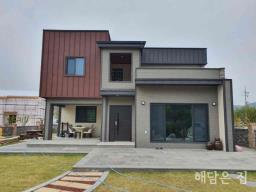남향으로 열린 조망권 가진 신축 전원주택