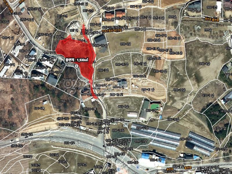 부산~철원까지 37번국도 90m 접근성 좋은  완경사 토지_1