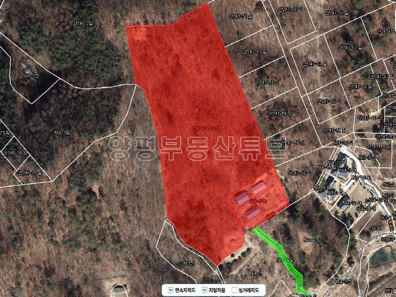 옥천면 신복리 전망이 틔여 있고, 창고 3동 있는 농림지역 포함되어 있는 6천여평 토지 매_2