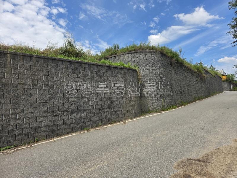 2차선 37번국도 600m ,  교차 가능한 도로, 전망 좋은 전원단지내  알땅_18