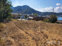 석축토목공사 완료된 상수도 및 하수처리 연결 가능한 원덕역 도보거리 전원주택지